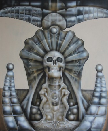 Peinture intitulée "Boulonnaise" par Laurent Brizzi, Œuvre d'art originale, Acrylique