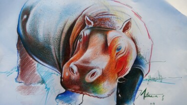 Drawing titled "20170512-181828.jpg" by Geoffrey Mutesasira, Original Artwork