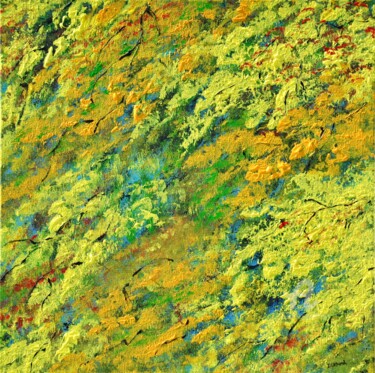 Painting titled "The Energy Of Autumn" by Daniel Urbaník, Original Artwork, Acrylic