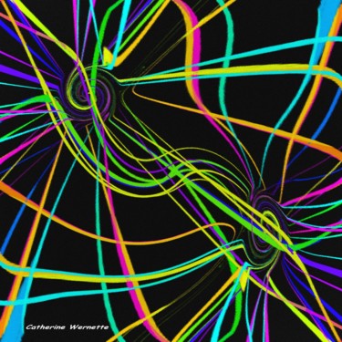 PASSONS ENTRE LES MAILLES DU FILET Digital Arts titled "PASSONS ENTRE LES M…" by Catherine Wernette, Original Artwork, Digital Painting