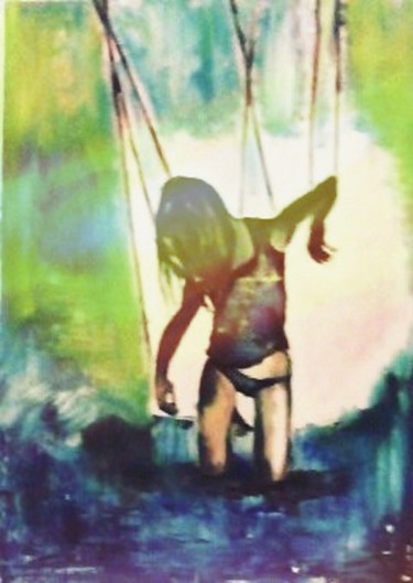 Peinture intitulée "Marionnette ou l'il…" par Véroniq'S, Œuvre d'art originale, Huile