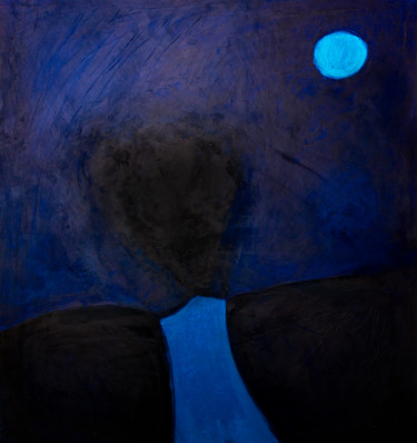 Full Moon. Long way down the nocturnal path.