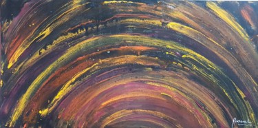 Peinture intitulée "L'apocalyptique de…" par Pascal, Œuvre d'art originale, Autre