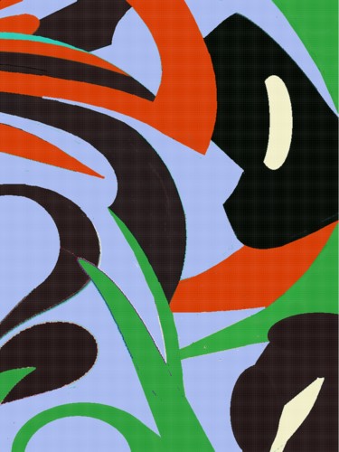 Painting titled "black-begonia-v.jpg" by Peter Jalesh, Original Artwork