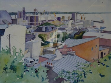 Brest, saint Marc, le port de commerce