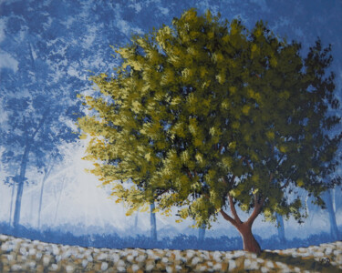 Luminescence Painting titled "Luminescence" by Bruno Lemasson, Original Artwork, Acrylic
