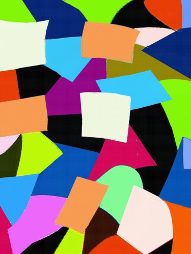Digital Arts titled "Chess Board I" by Peter Jalesh, Original Artwork, Digital Painting