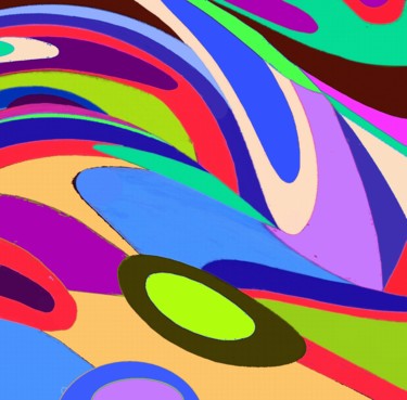 Digital Arts titled "Enigma variations I…" by Peter Jalesh, Original Artwork, Digital Painting