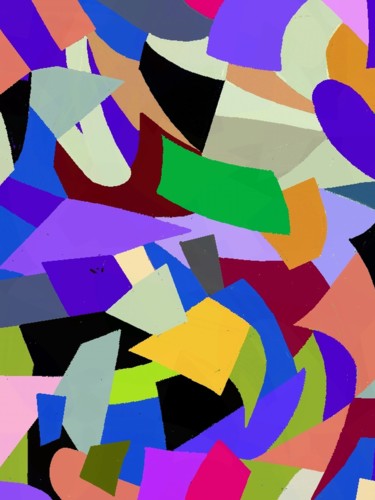 Digital Arts titled "Draosy Flowers II" by Peter Jalesh, Original Artwork, Digital Painting