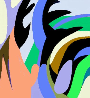 Digital Arts titled "Wonded trees" by Peter Jalesh, Original Artwork, Digital Painting