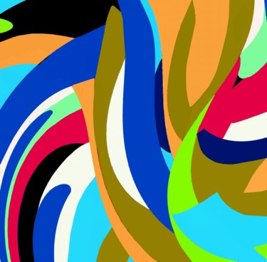 Digital Arts titled "Gazing heavenward" by Peter Jalesh, Original Artwork, Digital Painting