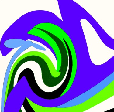Digital Arts titled "Thinker (After Rodi…" by Peter Jalesh, Original Artwork, Digital Painting
