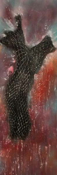 Peinture intitulée "Féminine" par Brigitte.S, Œuvre d'art originale, Acrylique