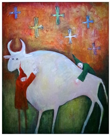 Farewell to the white bull.