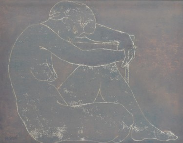 印花与版画 标题为“Cérès II” 由Philippe Jamin, 原创艺术品, Linocuts