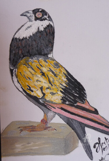Peinture intitulée "belle-allure-jpg.jpg" par Ahmed Fertat, Œuvre d'art originale, Huile