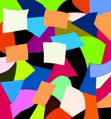 Digital Arts titled "Chess Board V" by Peter Jalesh, Original Artwork, Digital Painting