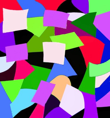 Digital Arts titled "Chess Board VI" by Peter Jalesh, Original Artwork, Digital Painting