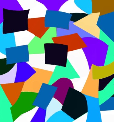 Digital Arts titled "Chess Board VII" by Peter Jalesh, Original Artwork, Digital Painting