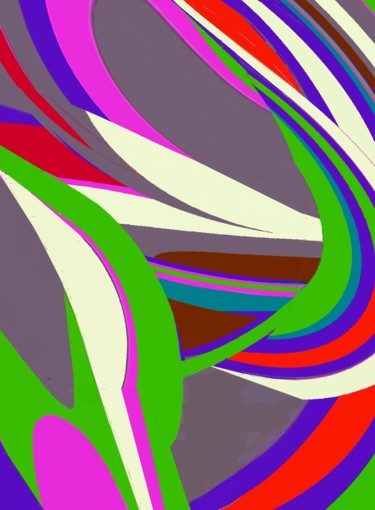 Digital Arts titled "Abstract-motive-wit…" by Peter Jalesh, Original Artwork, Digital Painting
