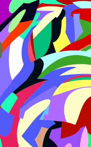 Digital Arts titled "September Flush III" by Peter Jalesh, Original Artwork, Digital Painting