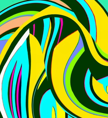 Digital Arts titled "fArchitectuer diges…" by Peter Jalesh, Original Artwork, Digital Painting