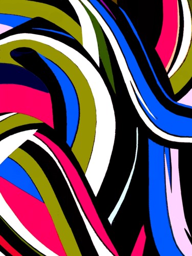 Digital Arts titled "Lofty Branches II" by Peter Jalesh, Original Artwork, Digital Painting