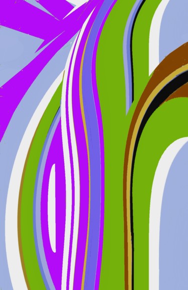 Digital Arts titled "Delicate Insinuation" by Peter Jalesh, Original Artwork, Digital Painting