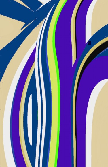 Digital Arts titled "Delicate Insinuatio…" by Peter Jalesh, Original Artwork, Digital Painting
