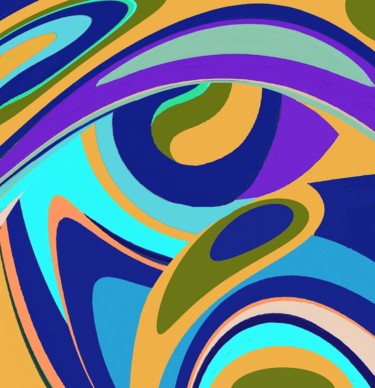 Digital Arts titled "Eye in the sky" by Peter Jalesh, Original Artwork, Digital Painting