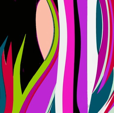 Digital Arts titled "Princess X" by Peter Jalesh, Original Artwork, Digital Painting