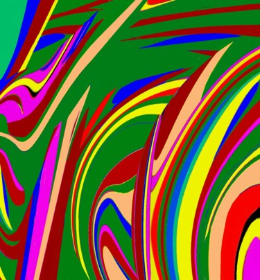 Digital Arts titled "The frogs realm" by Peter Jalesh, Original Artwork, Digital Painting