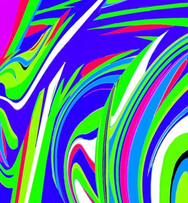 Digital Arts titled "Frogs Realm II" by Peter Jalesh, Original Artwork, Digital Painting