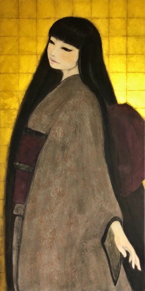 Peinture intitulée "Kagerou (Éphémère)…" par Souske, Œuvre d'art originale, Autre