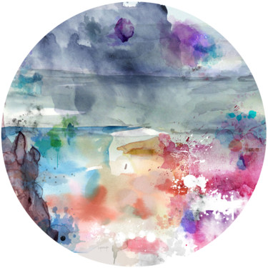 Digital Arts titled "Find Your Path" by Lynne Godina-Orme, Original Artwork, Digital Painting