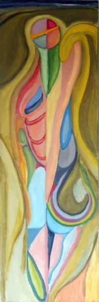 Peinture intitulée "Nova" par Juan Luis Gandulfo, Œuvre d'art originale, Acrylique Monté sur Châssis en bois