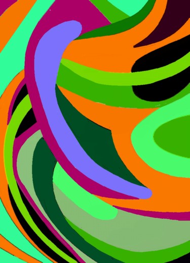 Digital Arts titled "The golden color of…" by Peter Jalesh, Original Artwork, Digital Painting