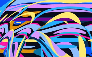 Digital Arts titled "Playground" by Peter Jalesh, Original Artwork, Digital Painting