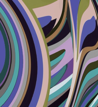 Digital Arts titled "Under the shades of…" by Peter Jalesh, Original Artwork, Digital Painting