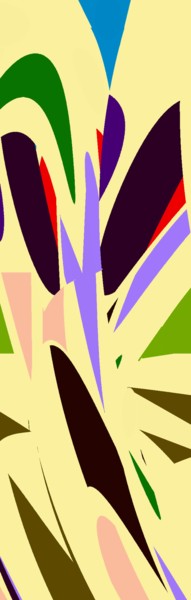 Digital Arts titled "Scattered Identitie…" by Peter Jalesh, Original Artwork, Digital Painting