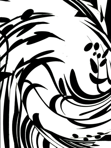 Digital Arts titled "Tea leaves" by Peter Jalesh, Original Artwork, Digital Painting
