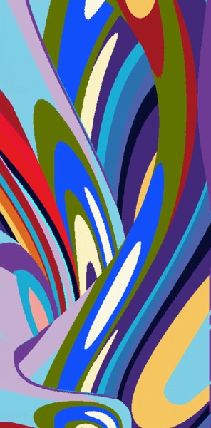Digital Arts titled "X Factor" by Peter Jalesh, Original Artwork, Digital Painting
