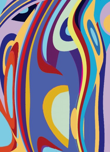 Digital Arts titled "Half-a-lemon" by Peter Jalesh, Original Artwork, Digital Painting