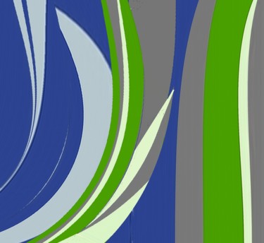 Digital Arts titled "Feather-line" by Peter Jalesh, Original Artwork, Digital Painting