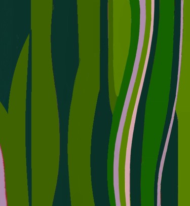 Digital Arts titled "Stripes VII" by Peter Jalesh, Original Artwork, Digital Painting