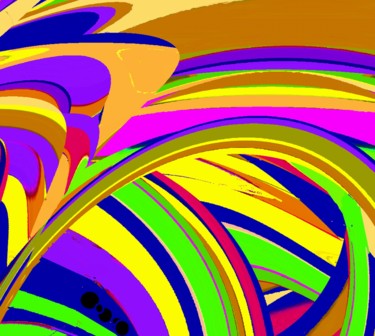 Digital Arts titled "Sunset V" by Peter Jalesh, Original Artwork, Digital Painting
