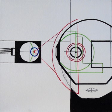 Painting titled "min4" by Tuul, Original Artwork
