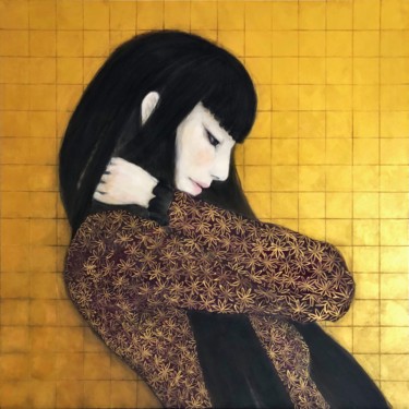 Peinture intitulée "kirameki (pétiller)…" par Souske, Œuvre d'art originale, Autre