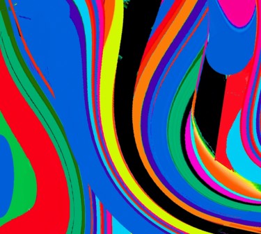 Digital Arts titled "Cortina-Gampezo" by Peter Jalesh, Original Artwork, Digital Painting