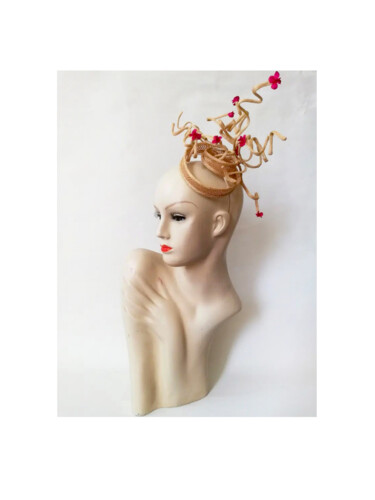 Design titled "Chapeau femme fasci…" by Mademoiselle 3bis, Original Artwork, Accessories